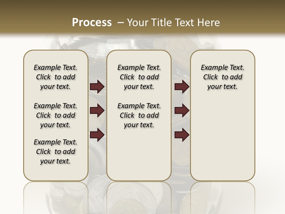 Caucasian Girl Cheerful PowerPoint Template
