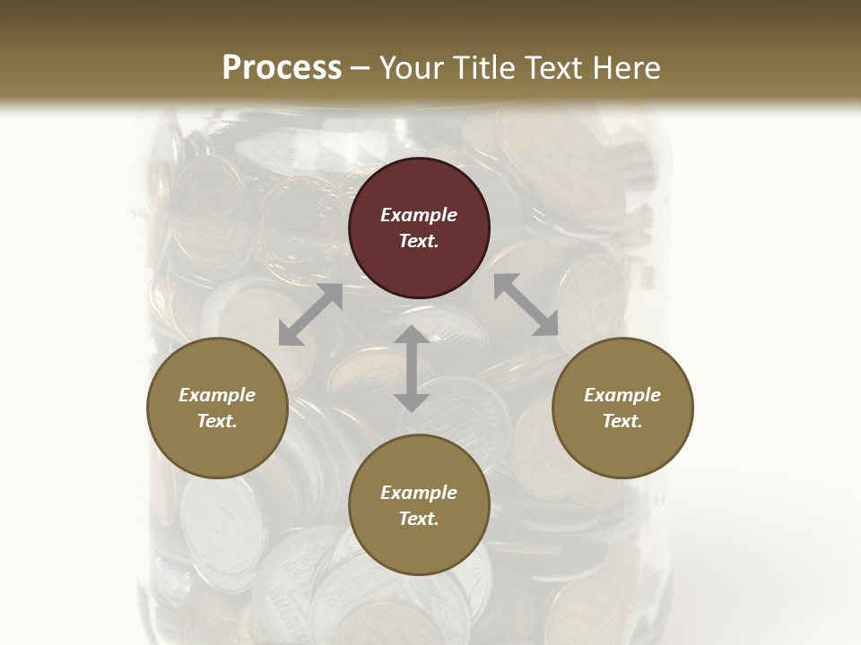 Caucasian Girl Cheerful PowerPoint Template