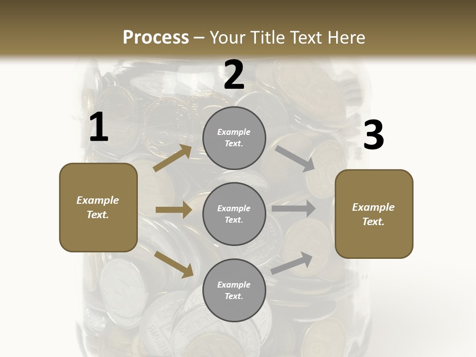 Caucasian Girl Cheerful PowerPoint Template