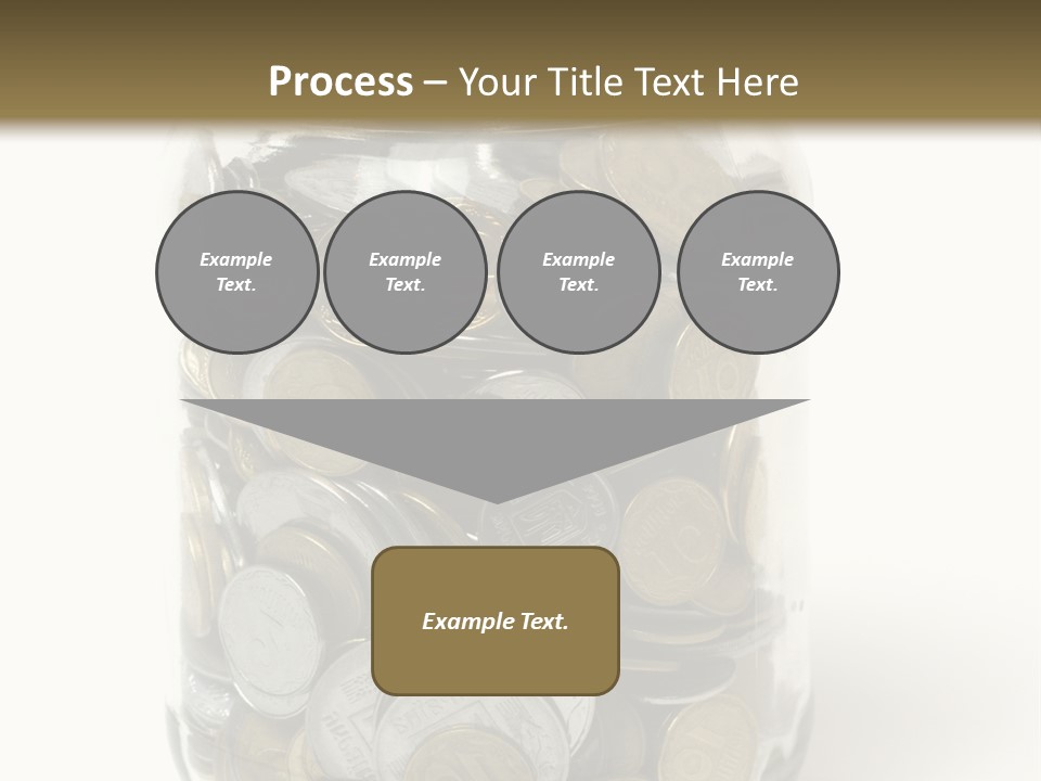 Caucasian Girl Cheerful PowerPoint Template