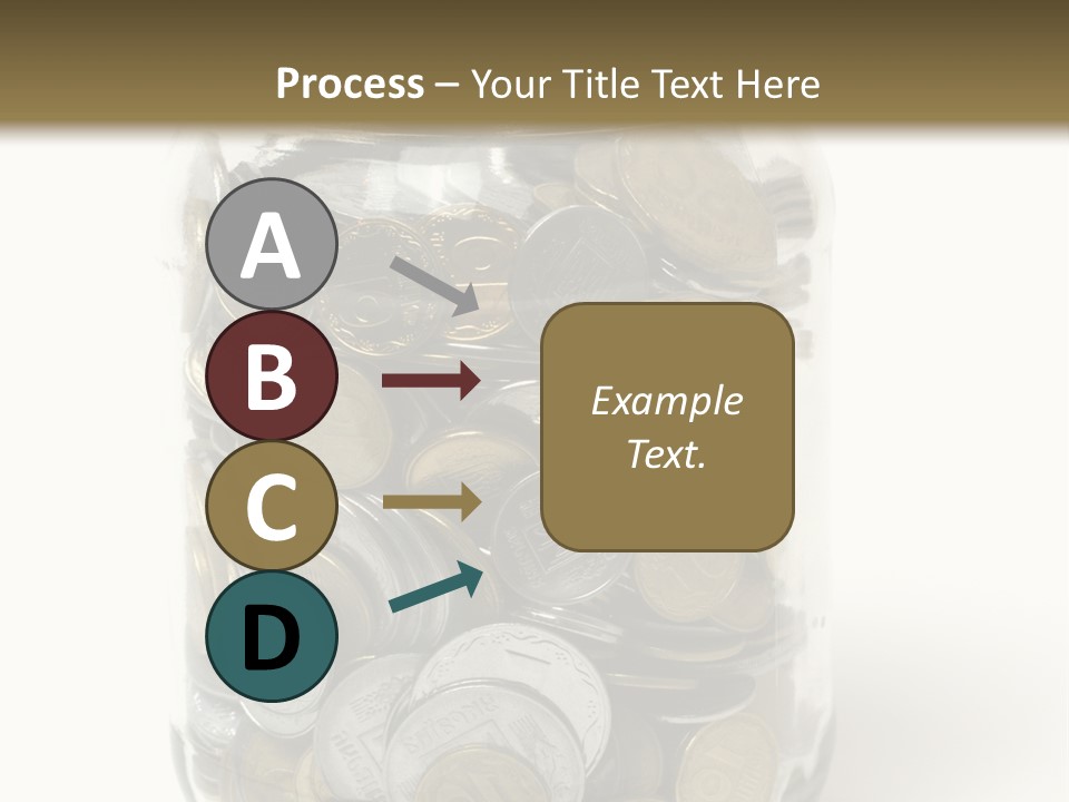 Caucasian Girl Cheerful PowerPoint Template