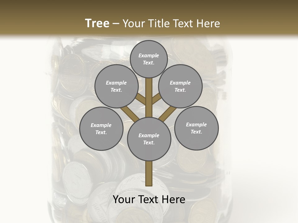 Caucasian Girl Cheerful PowerPoint Template