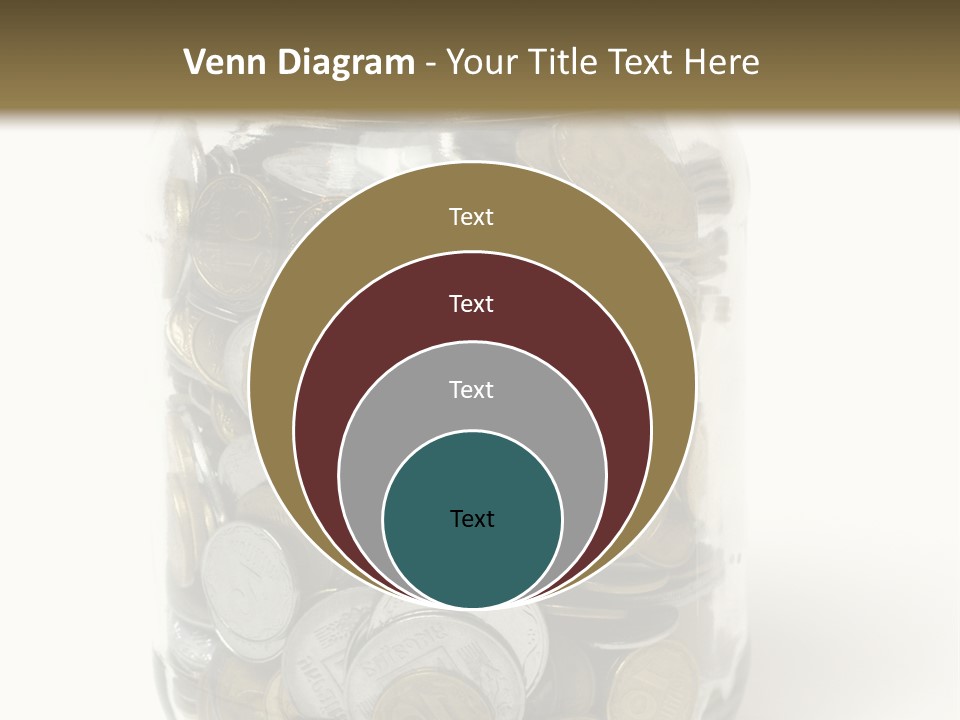 Caucasian Girl Cheerful PowerPoint Template