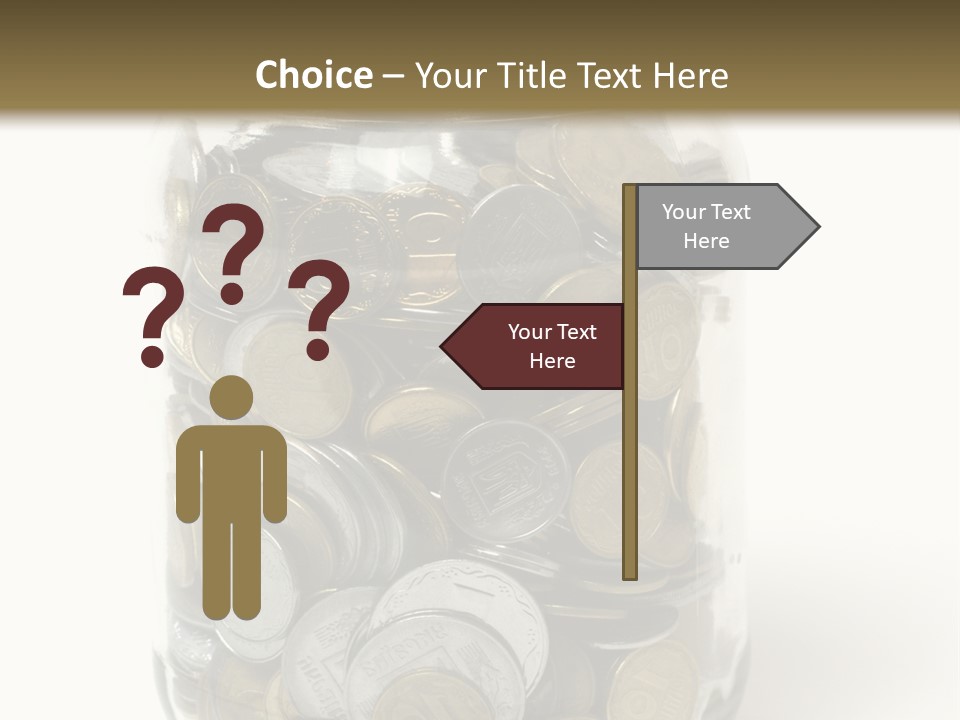 Caucasian Girl Cheerful PowerPoint Template