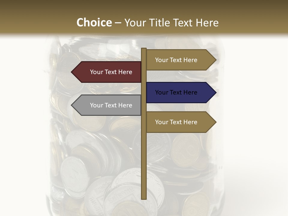 Caucasian Girl Cheerful PowerPoint Template