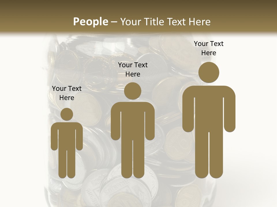 Caucasian Girl Cheerful PowerPoint Template