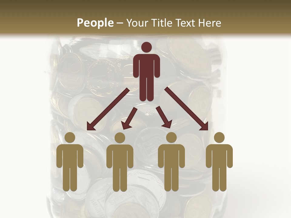 Caucasian Girl Cheerful PowerPoint Template