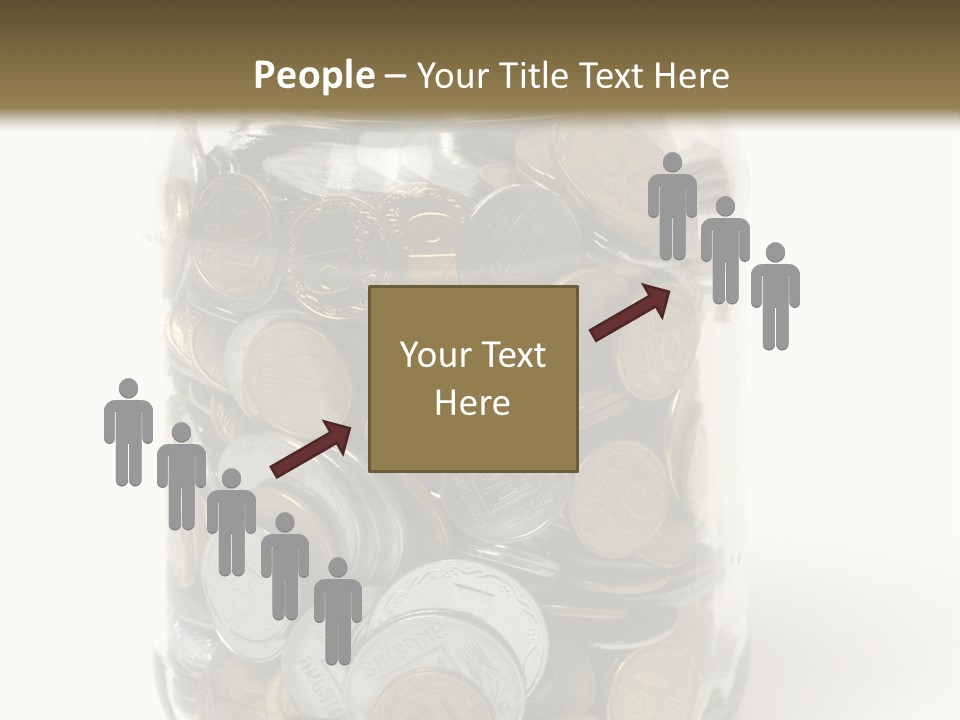 Caucasian Girl Cheerful PowerPoint Template