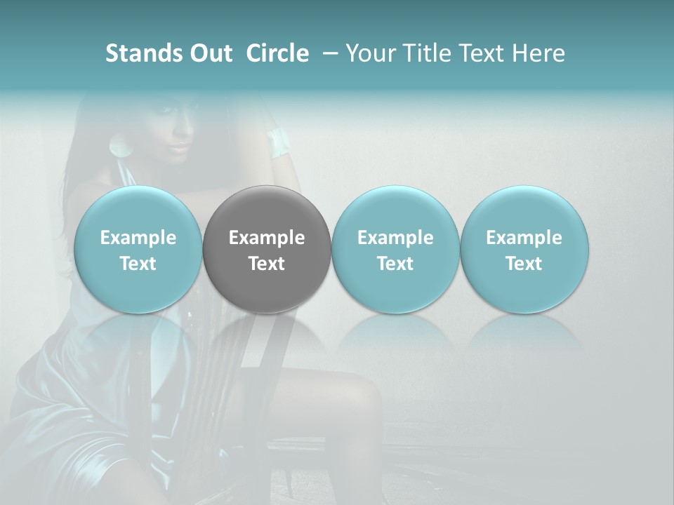 Elegance Beautiful Satisfied PowerPoint Template