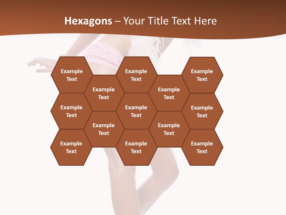 Person Beauty Isolated PowerPoint Template