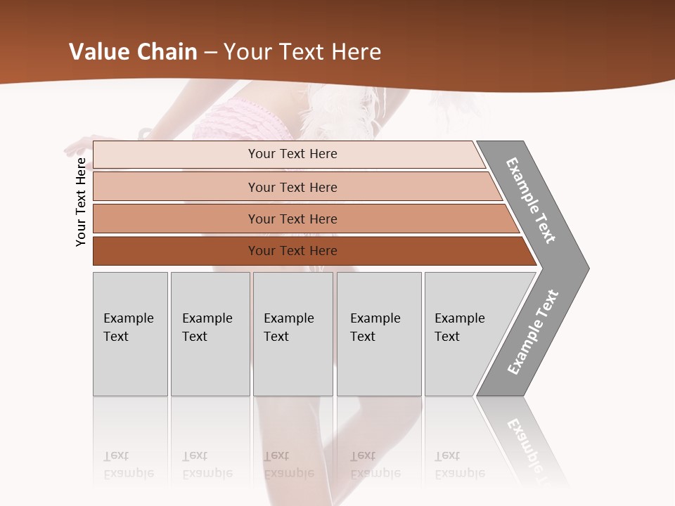 Person Beauty Isolated PowerPoint Template