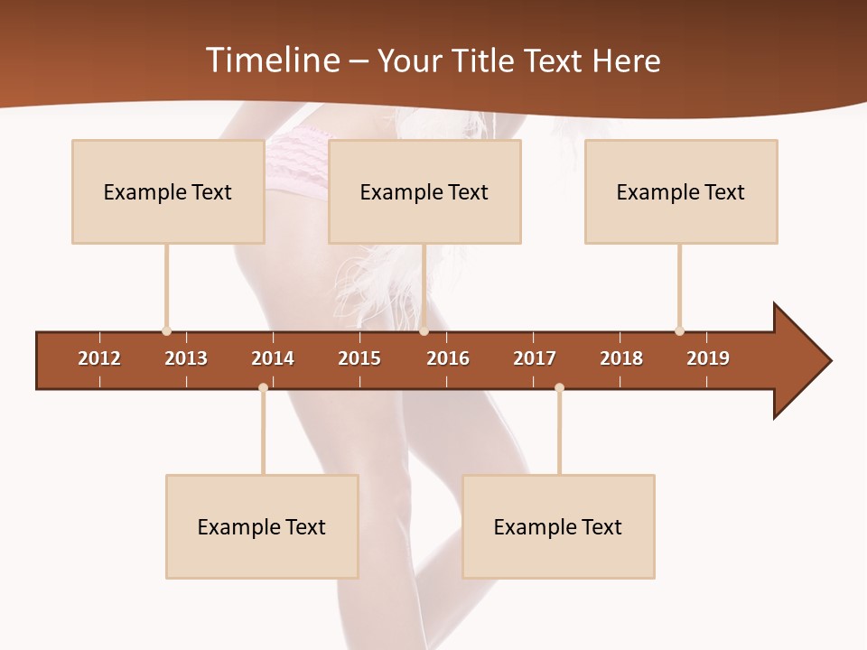 Person Beauty Isolated PowerPoint Template