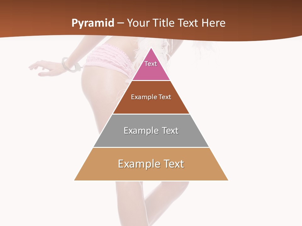 Person Beauty Isolated PowerPoint Template