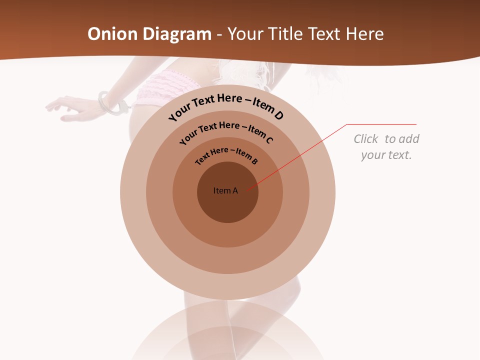 Person Beauty Isolated PowerPoint Template