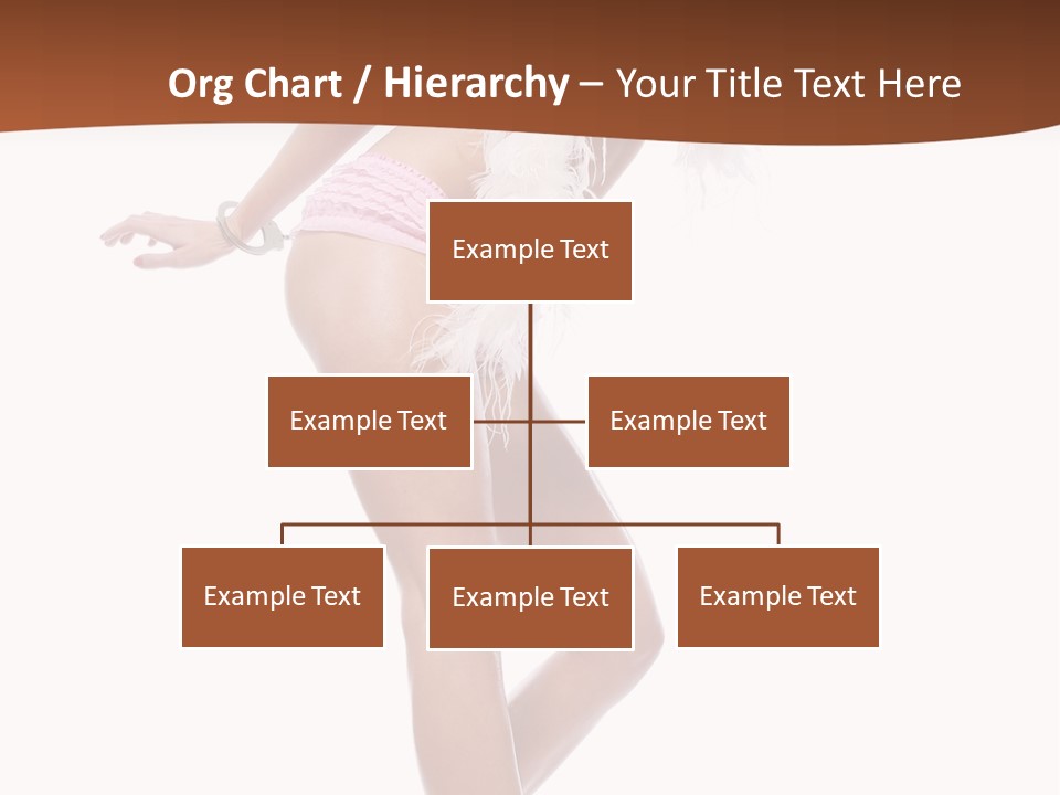 Person Beauty Isolated PowerPoint Template