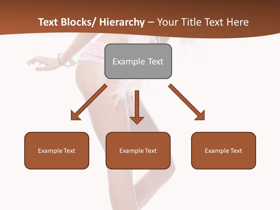 Person Beauty Isolated PowerPoint Template