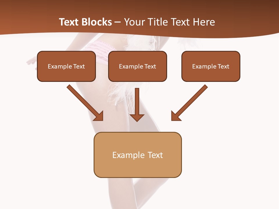 Person Beauty Isolated PowerPoint Template