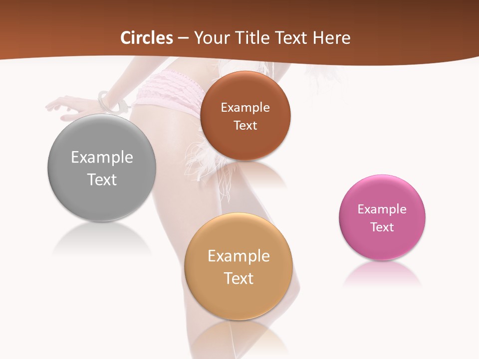 Person Beauty Isolated PowerPoint Template