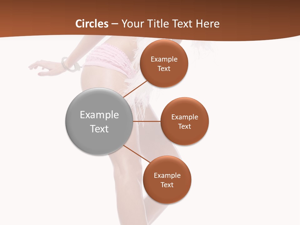 Person Beauty Isolated PowerPoint Template