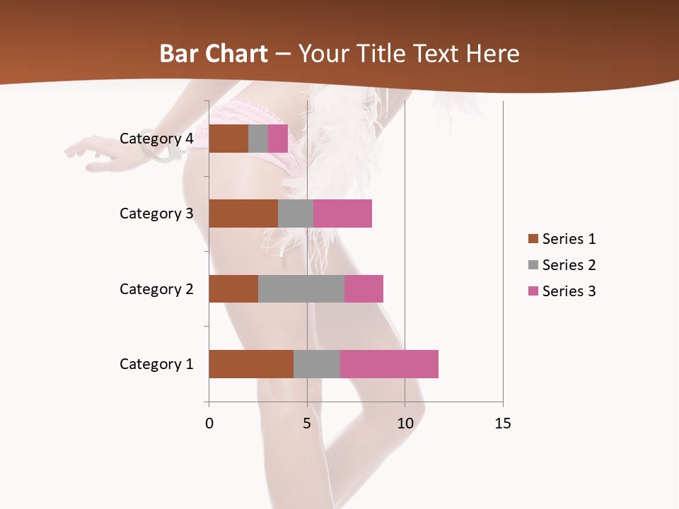 Person Beauty Isolated PowerPoint Template