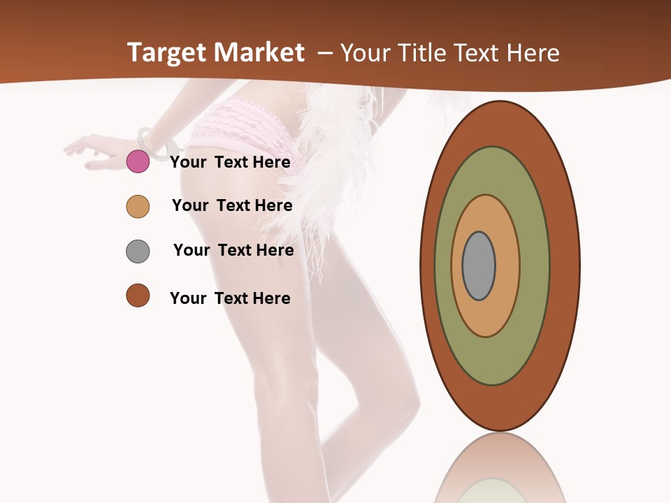 Person Beauty Isolated PowerPoint Template