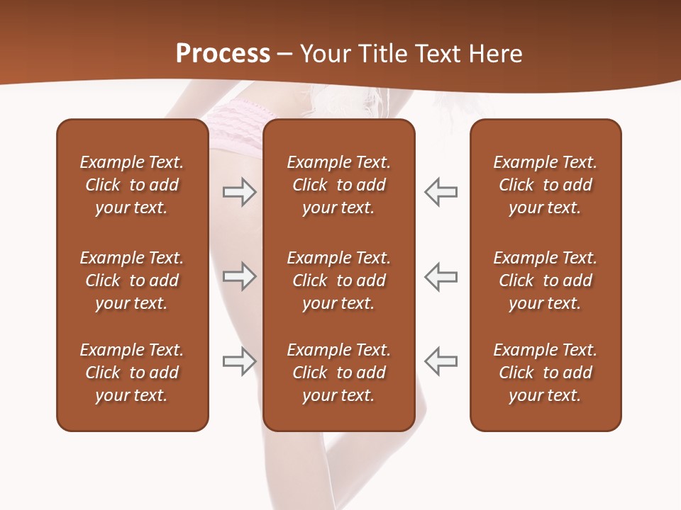 Person Beauty Isolated PowerPoint Template