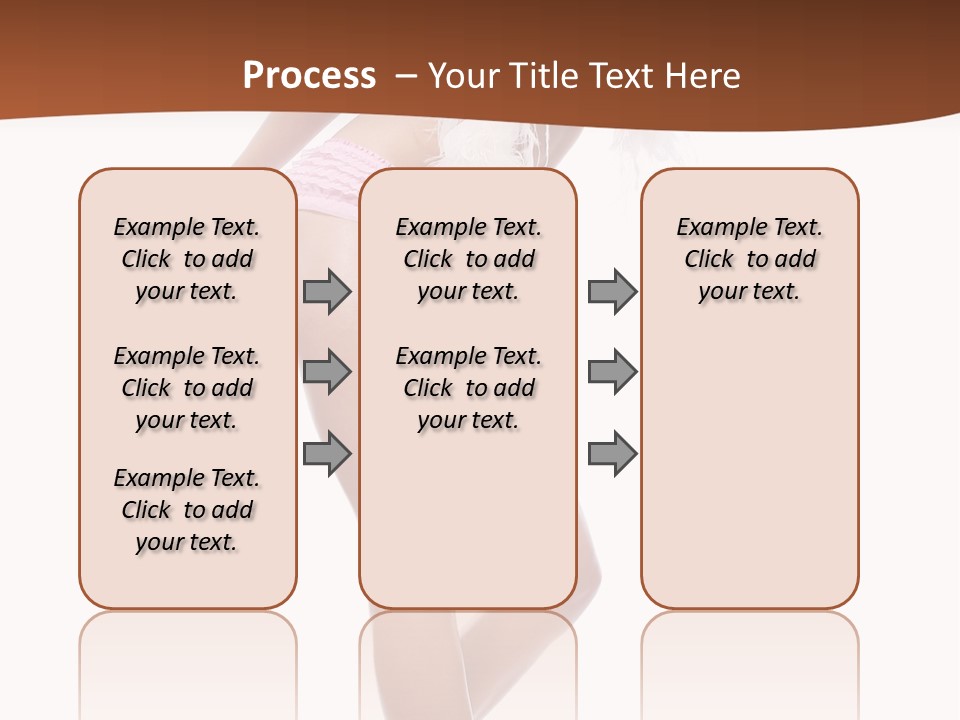 Person Beauty Isolated PowerPoint Template