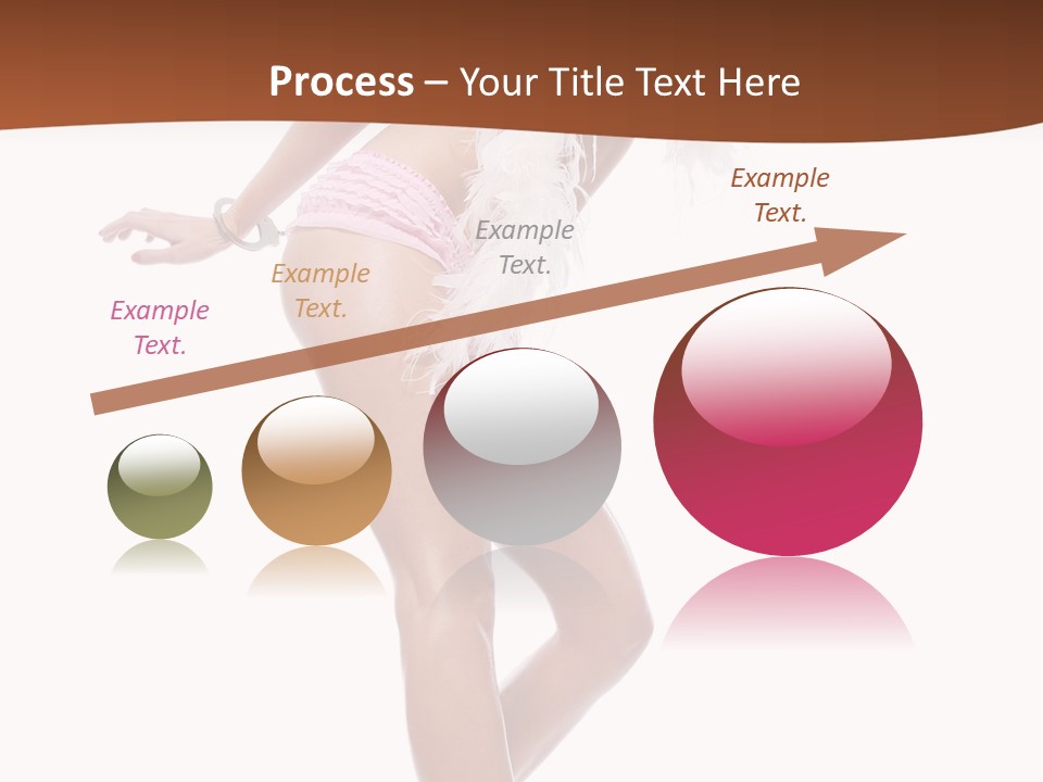 Person Beauty Isolated PowerPoint Template