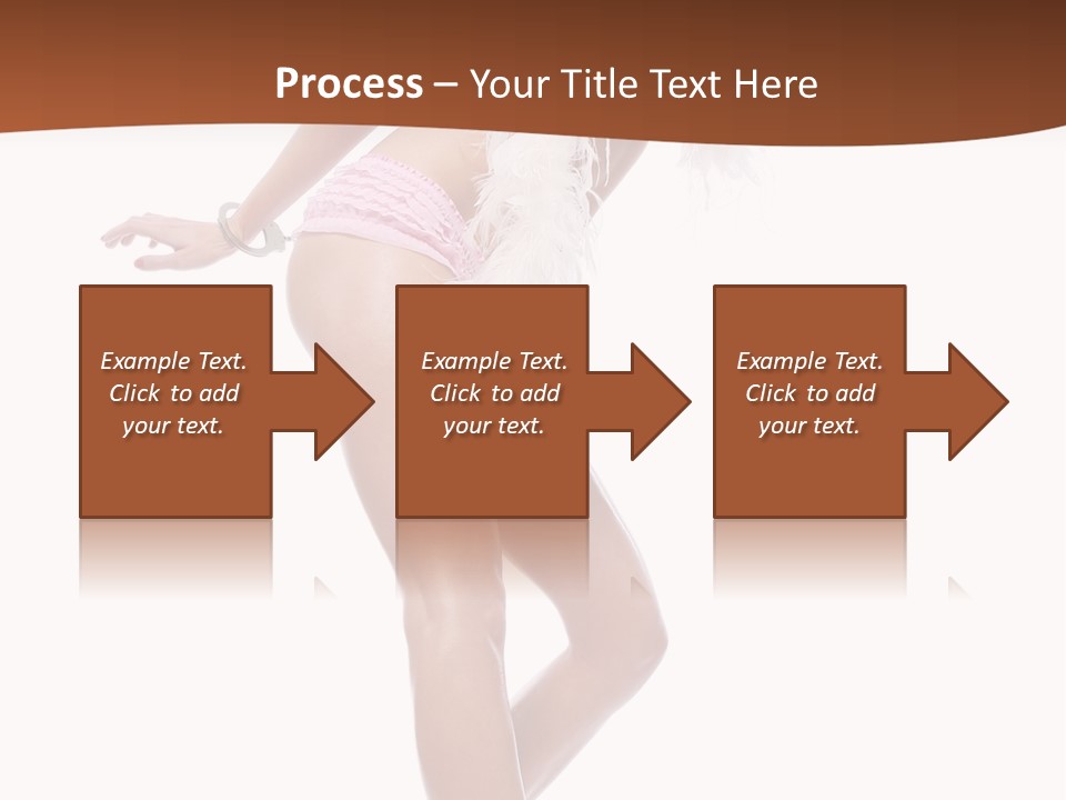 Person Beauty Isolated PowerPoint Template