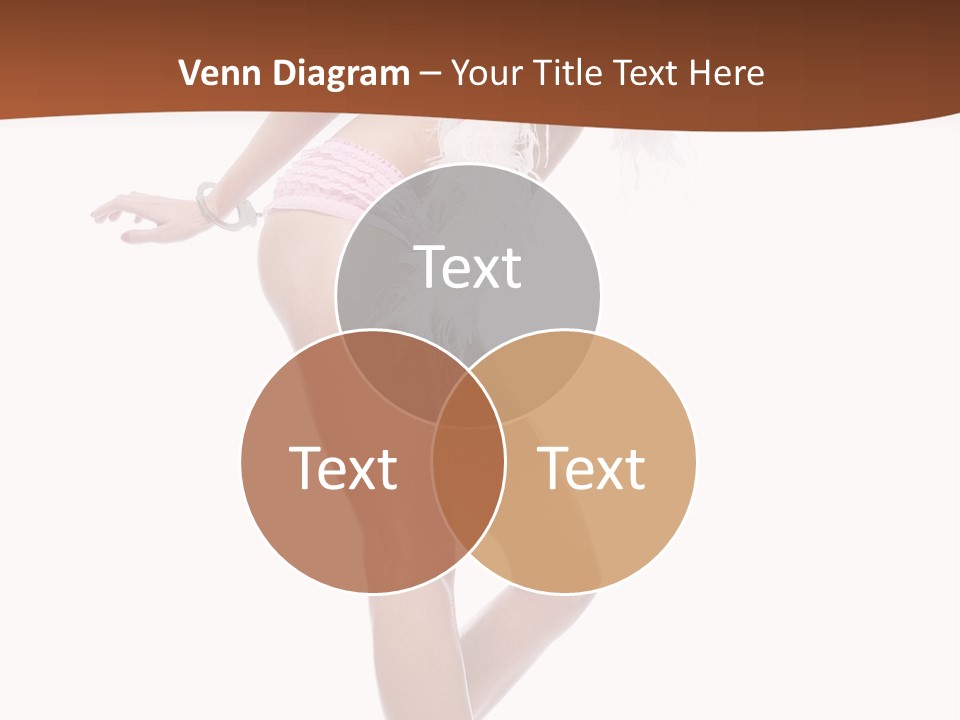 Person Beauty Isolated PowerPoint Template