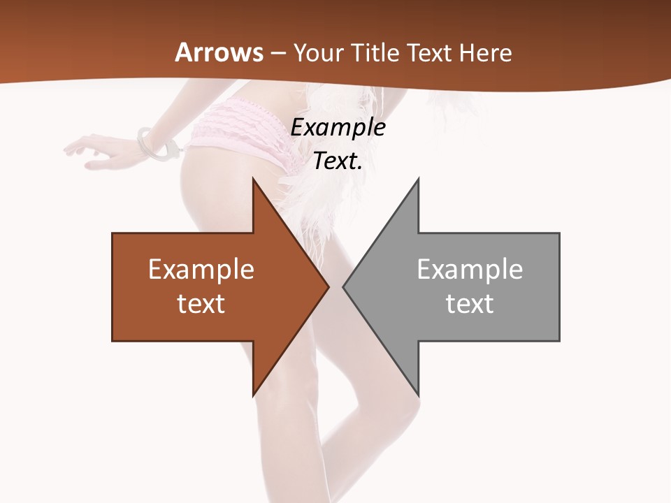 Person Beauty Isolated PowerPoint Template