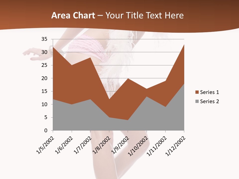 Person Beauty Isolated PowerPoint Template