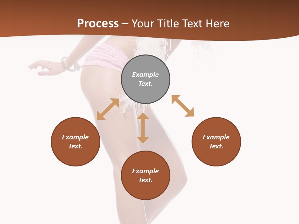 Person Beauty Isolated PowerPoint Template