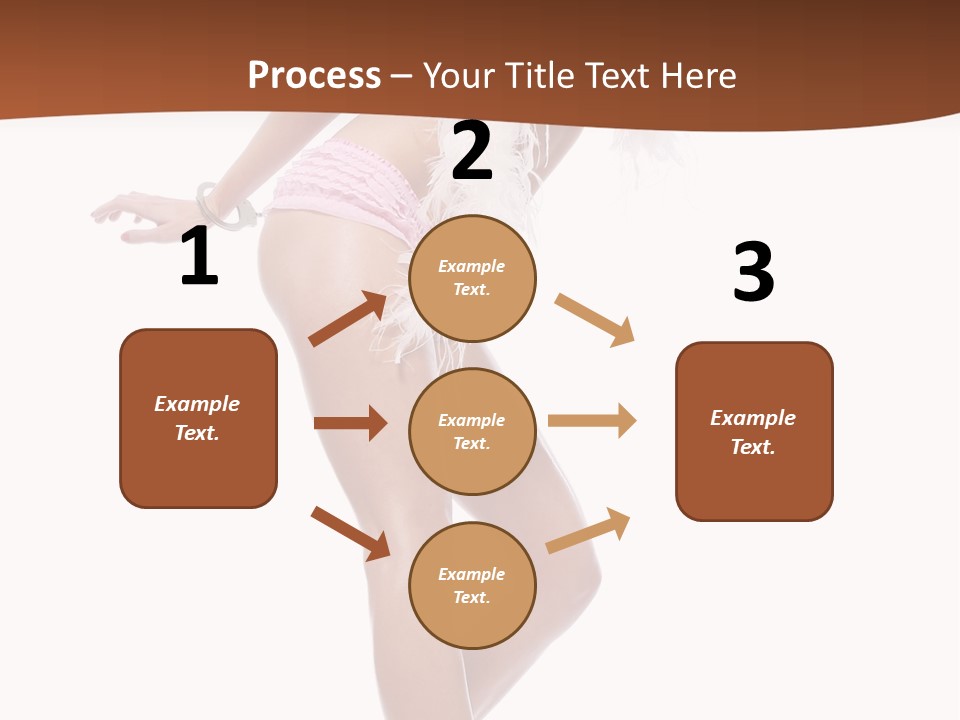 Person Beauty Isolated PowerPoint Template