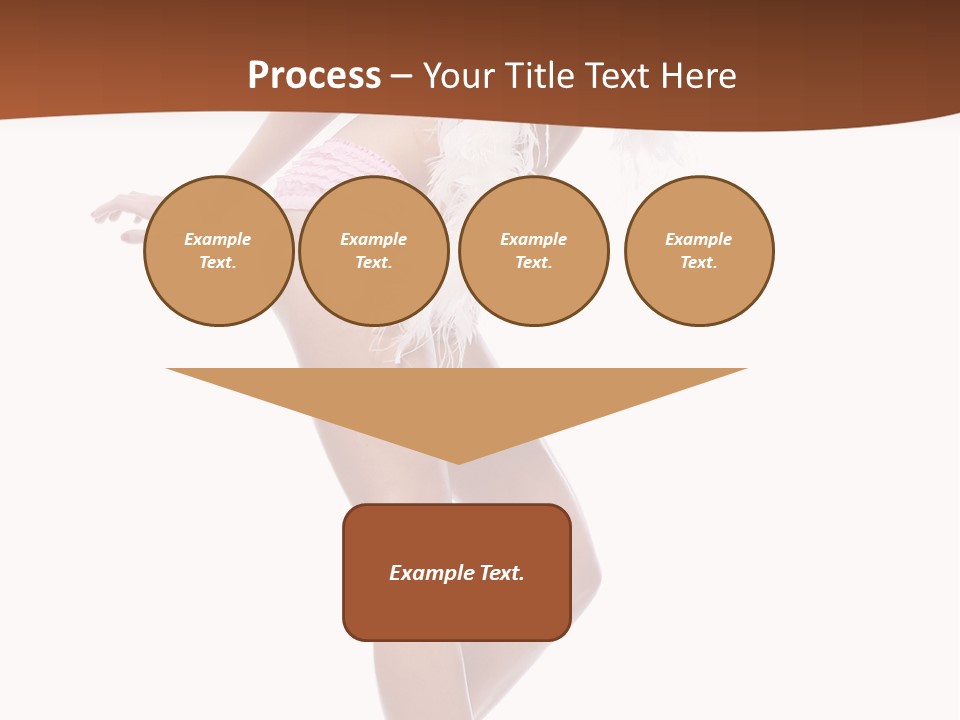 Person Beauty Isolated PowerPoint Template