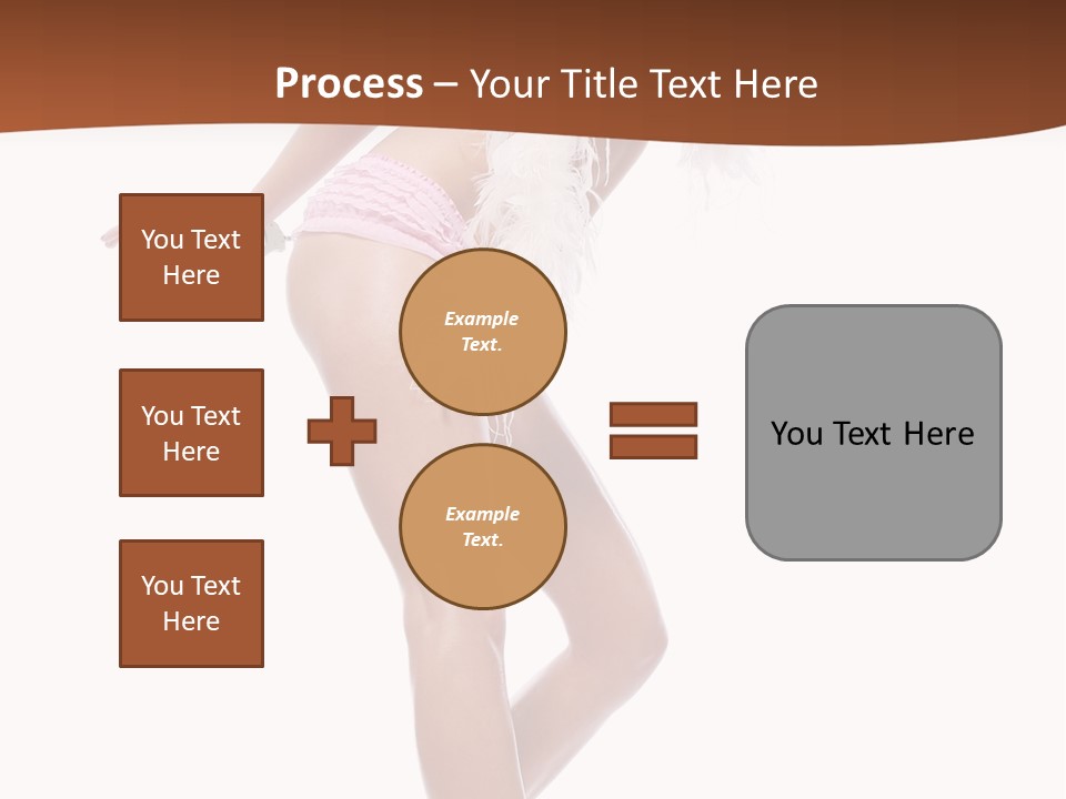 Person Beauty Isolated PowerPoint Template