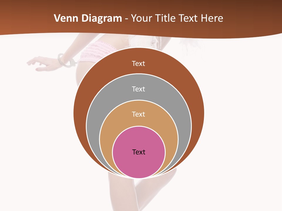 Person Beauty Isolated PowerPoint Template