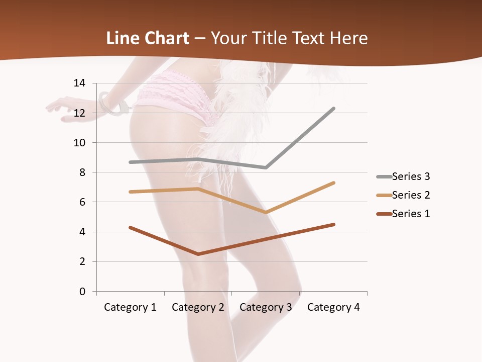 Person Beauty Isolated PowerPoint Template