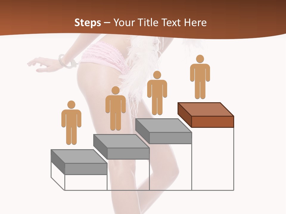 Person Beauty Isolated PowerPoint Template