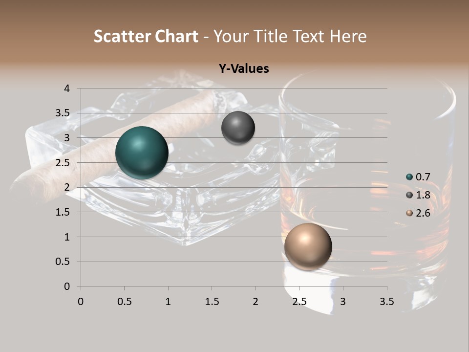 Black Unhealthy Booze PowerPoint Template