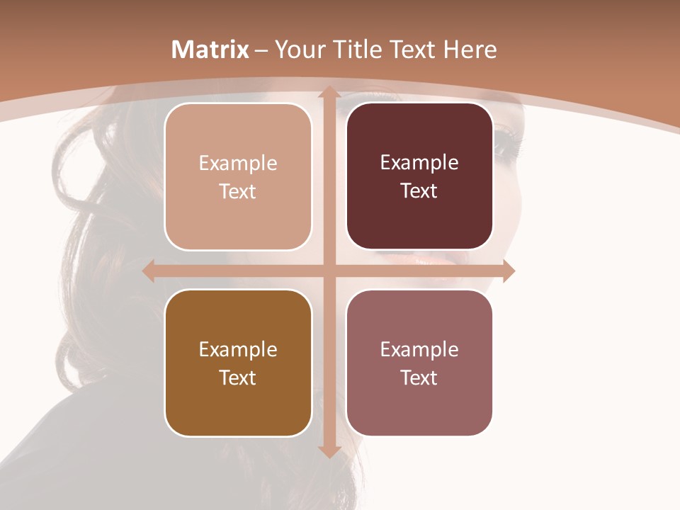 Brown Glamour Stylish PowerPoint Template