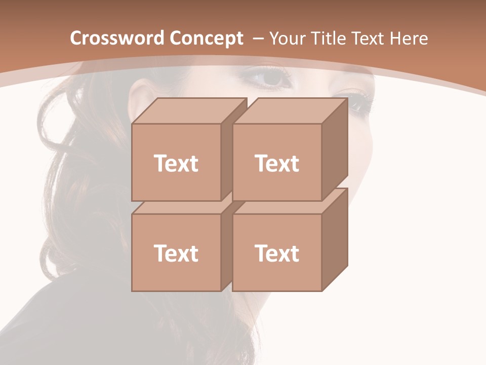 Brown Glamour Stylish PowerPoint Template