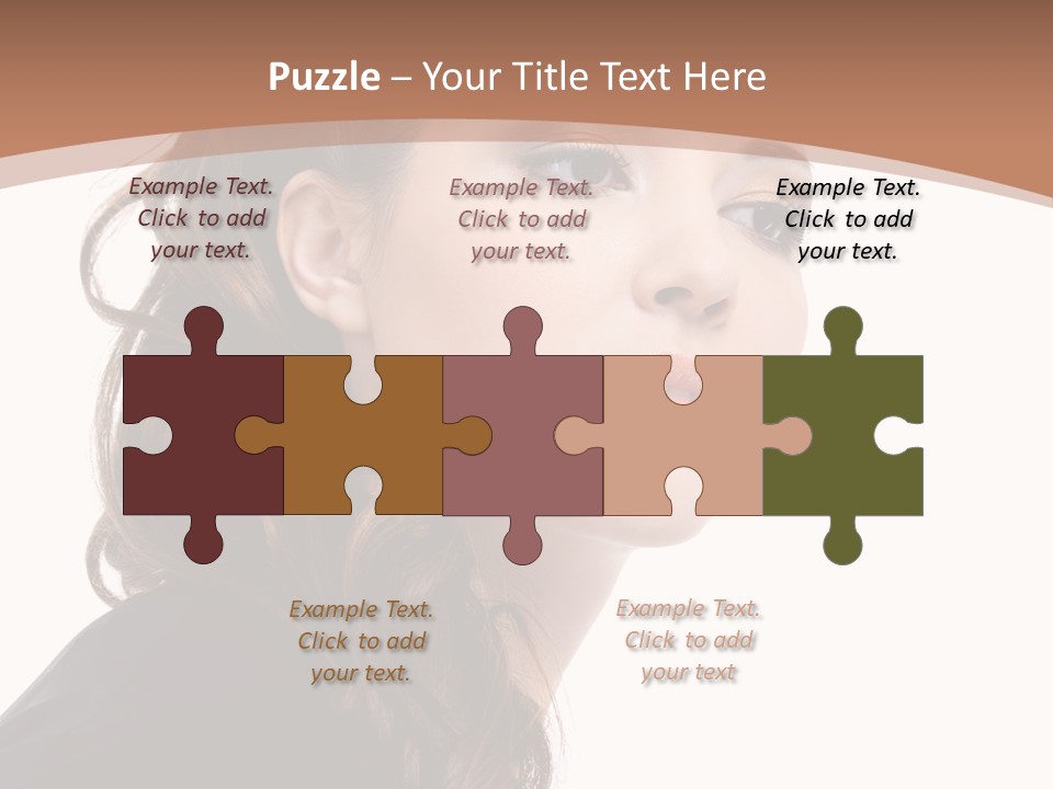 Brown Glamour Stylish PowerPoint Template