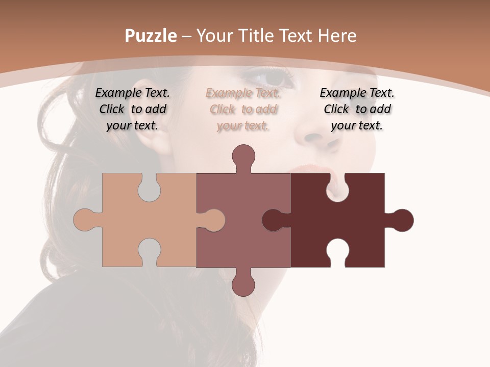 Brown Glamour Stylish PowerPoint Template