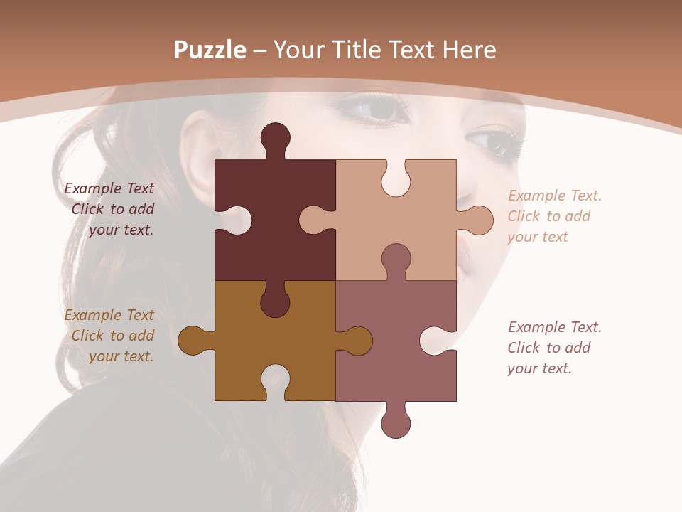 Brown Glamour Stylish PowerPoint Template