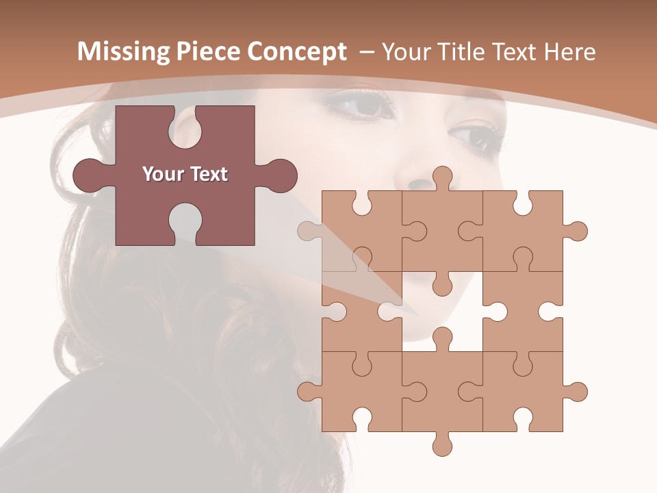 Brown Glamour Stylish PowerPoint Template