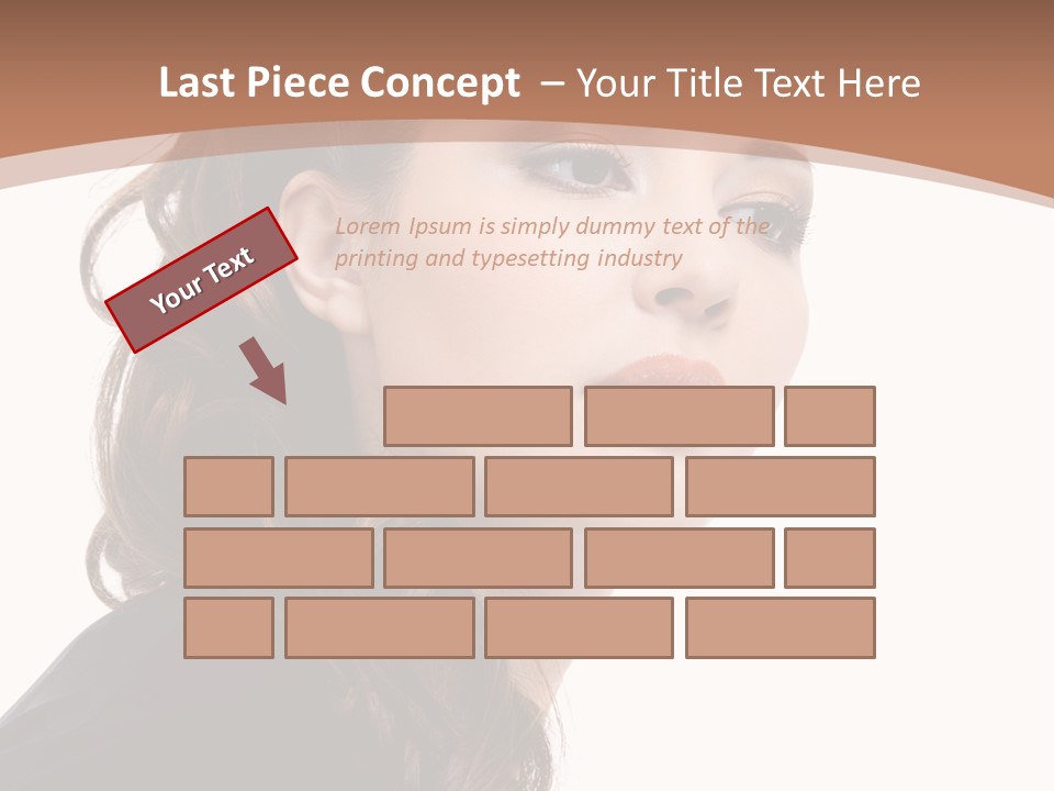 Brown Glamour Stylish PowerPoint Template