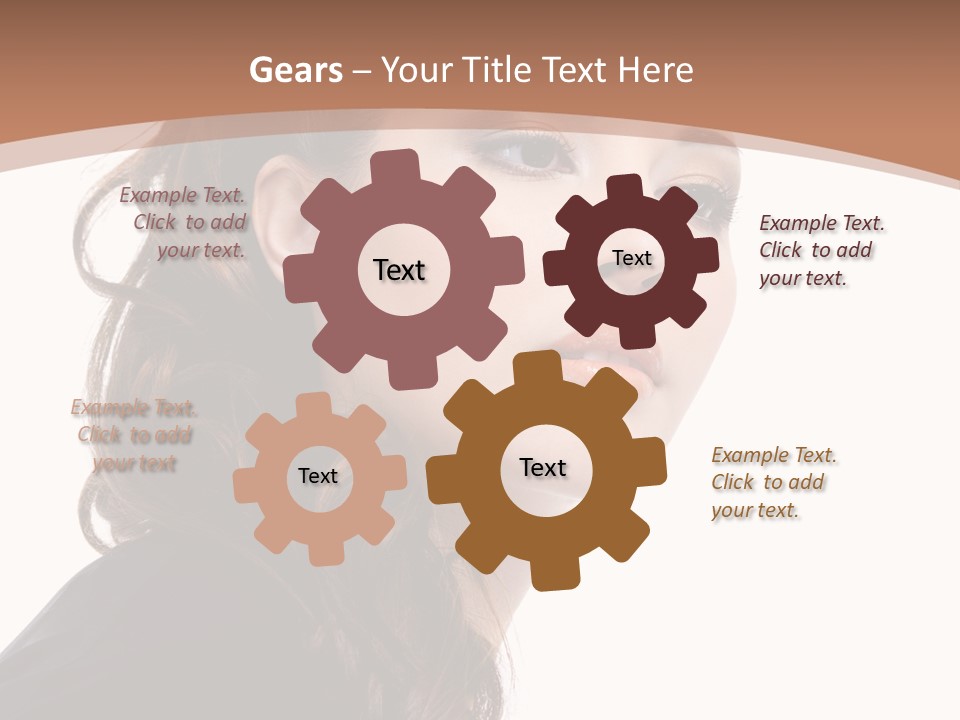 Brown Glamour Stylish PowerPoint Template