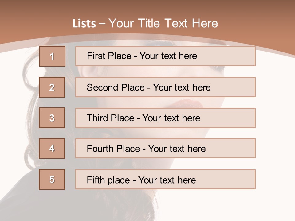 Brown Glamour Stylish PowerPoint Template