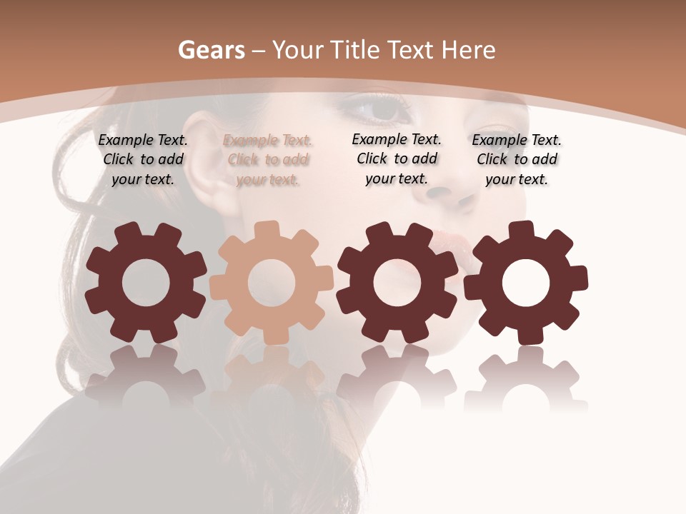 Brown Glamour Stylish PowerPoint Template